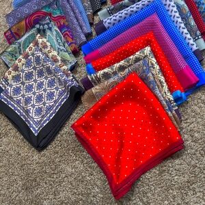 Lot of pocket squares